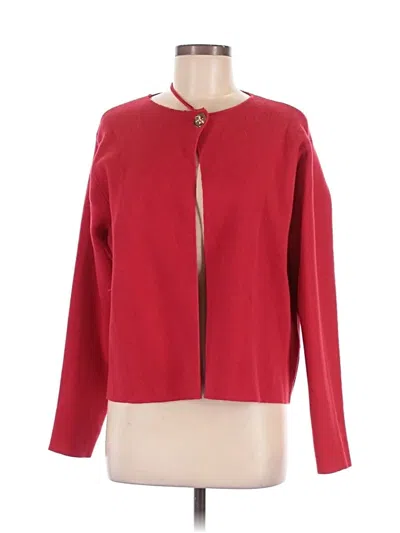 Pre-owned Sioni Cardigan Sweater In Red