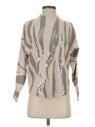 Pre-owned Sioni Cardigan Sweater In Silver