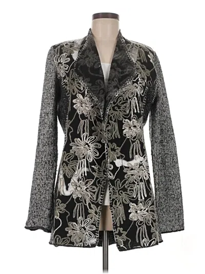 Pre-owned Sioni Cardigan Sweater In Silver
