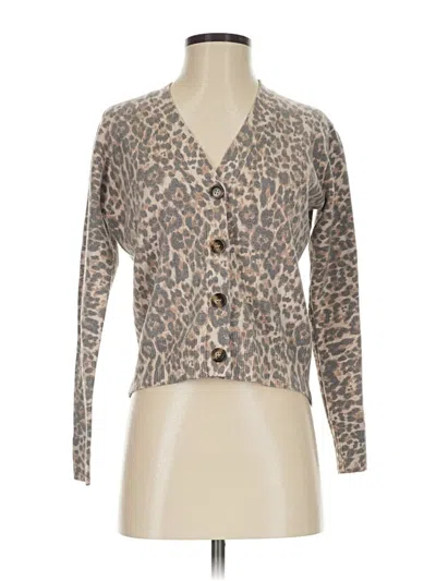 Pre-owned Sioni Cardigan Sweater In Tan