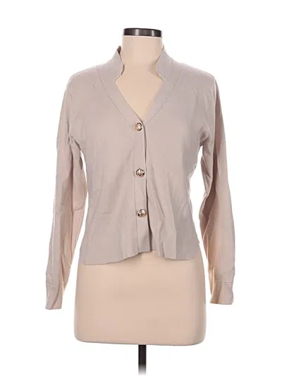 Pre-owned Sioni Cardigan Sweater In Tan