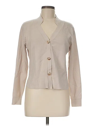 Pre-owned Sioni Cardigan Sweater In Tan