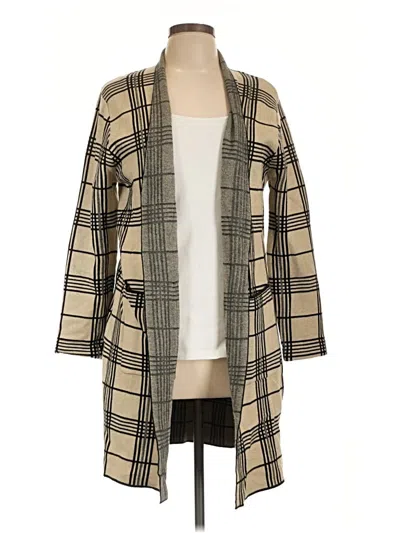 Pre-owned Sioni Cardigan Sweater In Tan
