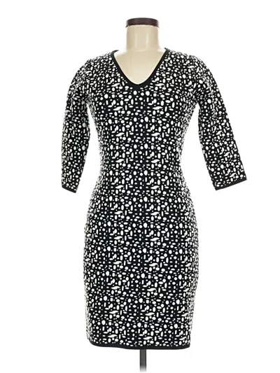 Pre-owned Sioni Casual Dress In Black
