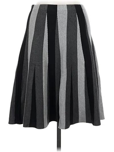 Pre-owned Sioni Casual Skirt In Gray