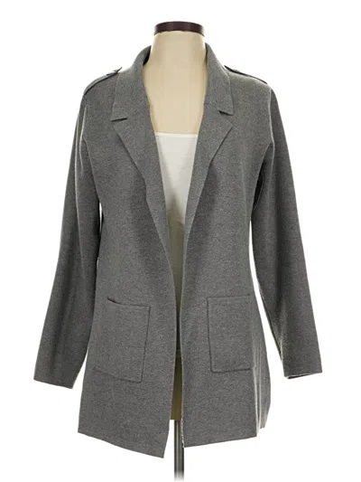 Pre-owned Sioni Coat In Gray