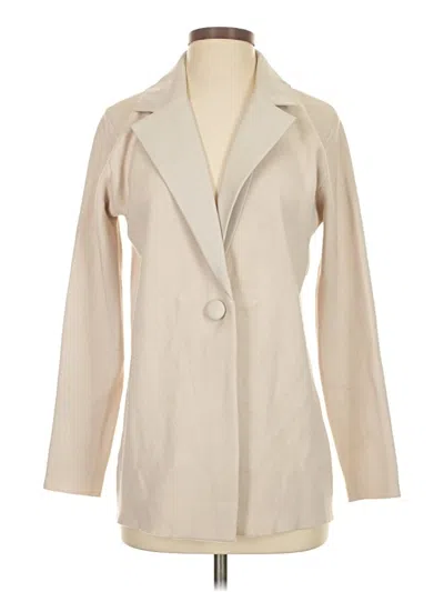 Pre-owned Sioni Coat In White