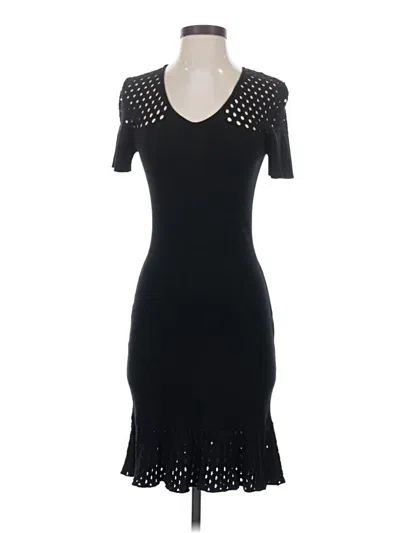 Pre-owned Sioni Cocktail Dress In Black