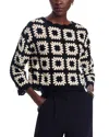 Sioni Crochet Pullover Sweater