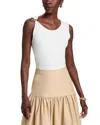 Sioni Embellished Top In Eggshell
