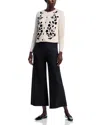 Sioni Embroidered Cardigan And Pants Set In White