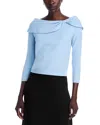 Sioni Emby Sweater In Heather Faded Denim