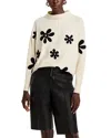 SIONI FLORAL EMBROIDERED SWEATER