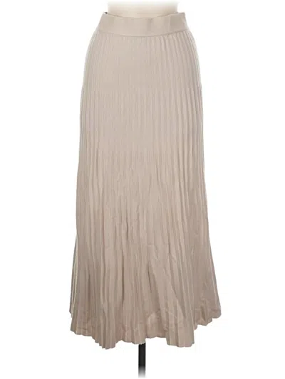 Pre-owned Sioni Formal Skirt In Tan