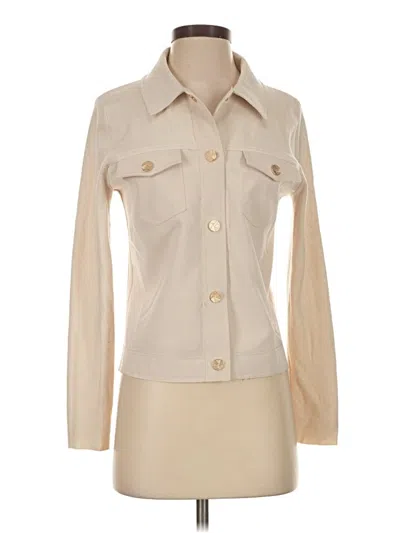 Pre-owned Sioni Jacket In Ivory