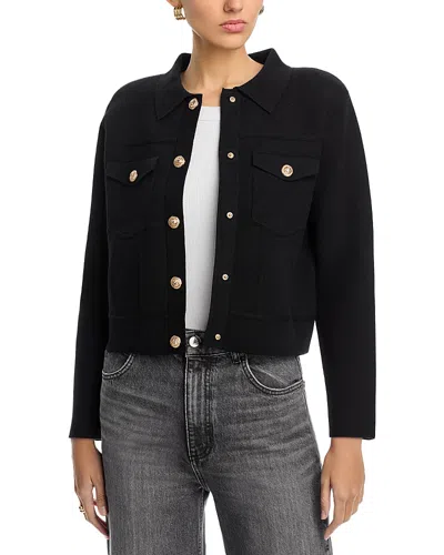 Sioni Knit Jacket In Black