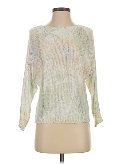 Pre-owned Sioni Long Sleeve Blouse In Green
