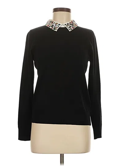 Pre-owned Sioni Long Sleeve Top Black Turtleneck Tops