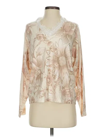 Pre-owned Sioni Long Sleeve T-shirt In Ivory