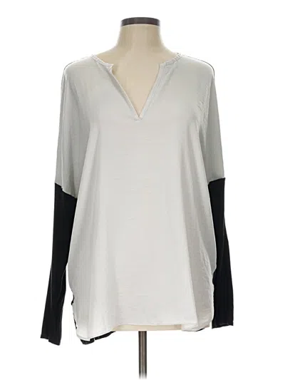 Pre-owned Sioni Long Sleeve T-shirt In Ivory