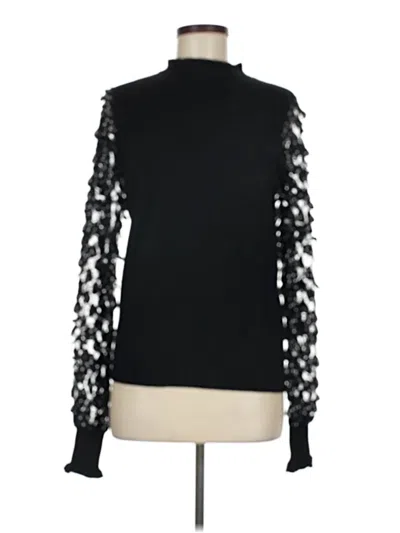 Pre-owned Sioni Long Sleeve Turtleneck In Black