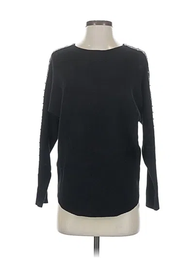Pre-owned Sioni Pullover Sweater In Black