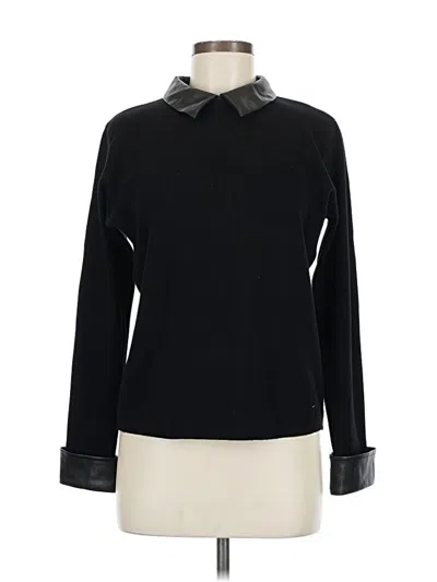 Pre-owned Sioni Pullover Sweater In Black