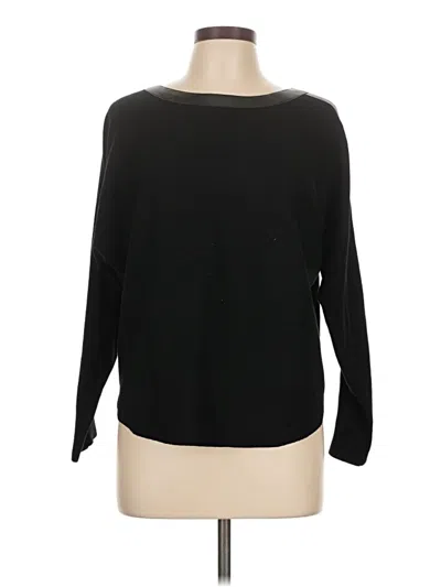 Pre-owned Sioni Pullover Sweater In Black