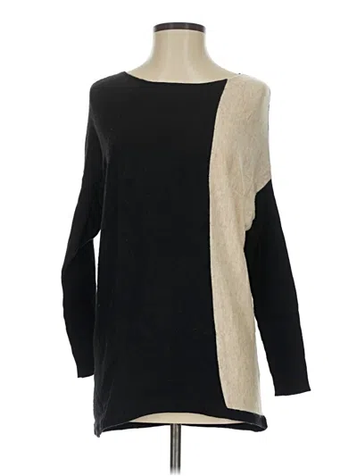 Pre-owned Sioni Pullover Sweater In Black