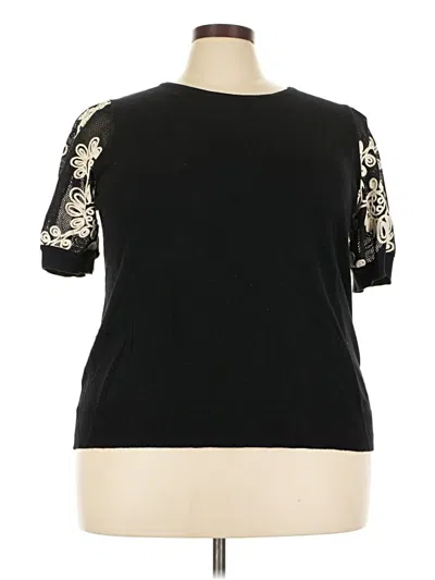 Pre-owned Sioni Pullover Sweater In Black
