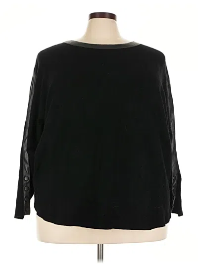 Pre-owned Sioni Pullover Sweater In Black