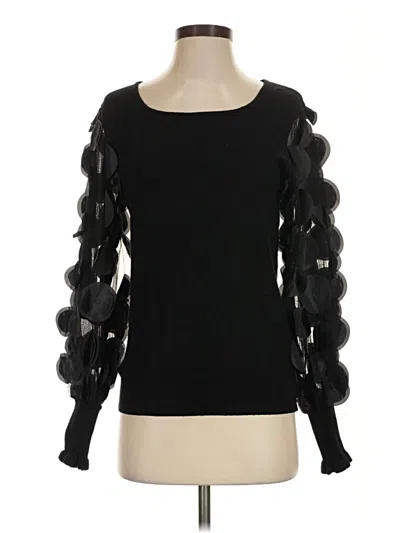 Pre-owned Sioni Pullover Sweater In Black