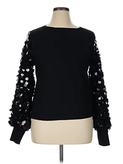 Sioni Pullover Sweater In Black