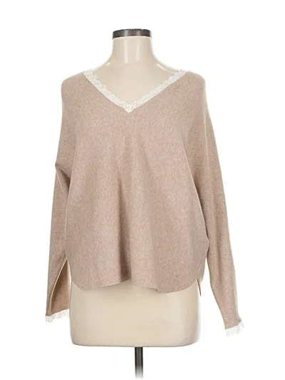 Pre-owned Sioni Pullover Sweater In Brown