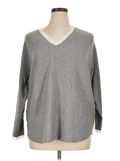 Sioni Pullover Sweater In Gray