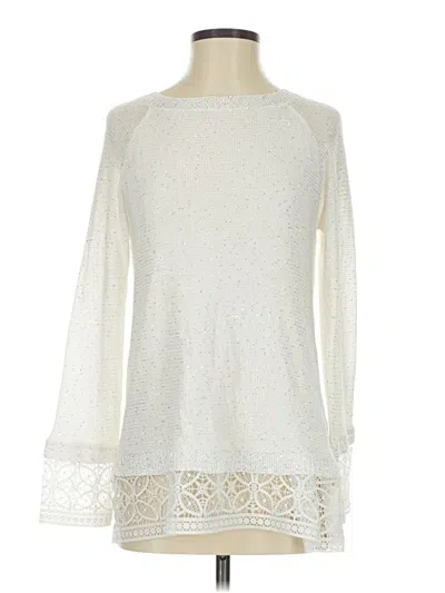 Pre-owned Sioni Pullover Sweater In Ivory