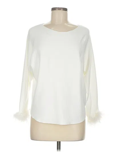 Pre-owned Sioni Pullover Sweater In Ivory