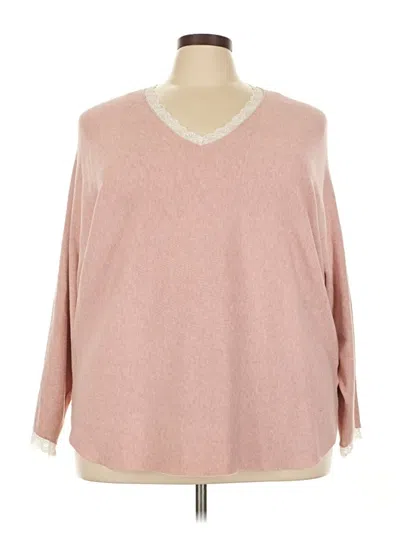 Pre-owned Sioni Pullover Sweater In Pink