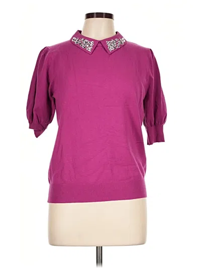 Pre-owned Sioni Pullover Sweater In Purple