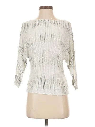 Pre-owned Sioni Pullover Sweater In Silver