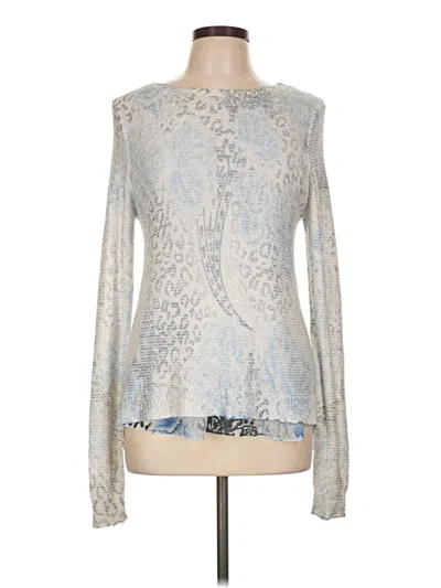 Pre-owned Sioni Pullover Sweater In Silver