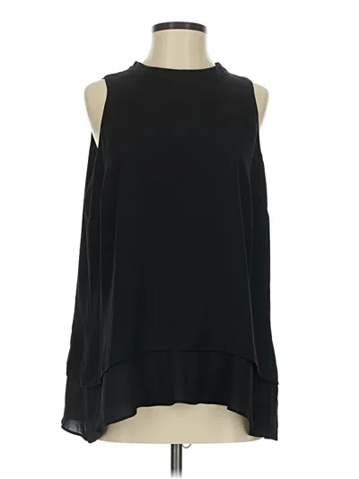 Pre-owned Sioni Sleeveless Blouse In Black