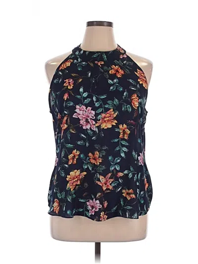 Pre-owned Sioni Sleeveless Blouse In Black