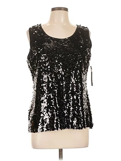 Pre-owned Sioni Sleeveless Blouse In Black