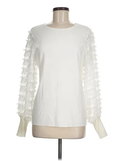 Pre-owned Sioni Sweatshirt In White