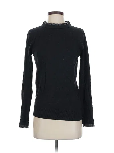 Pre-owned Sioni Turtleneck Sweater In Black