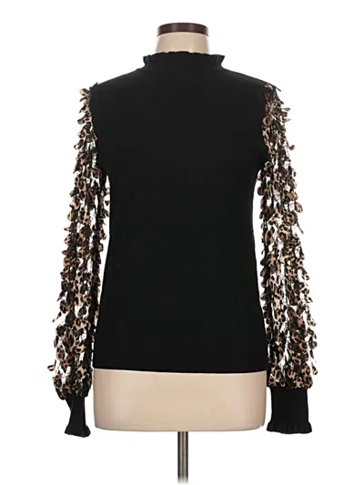 Pre-owned Sioni Turtleneck Sweater In Black