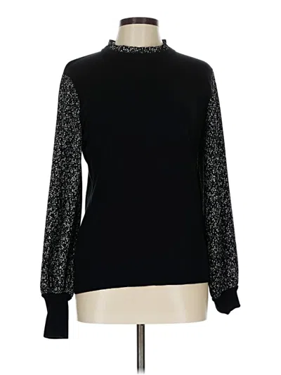 Pre-owned Sioni Turtleneck Sweater In Black