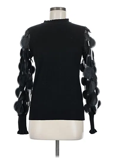 Pre-owned Sioni Turtleneck Sweater In Black