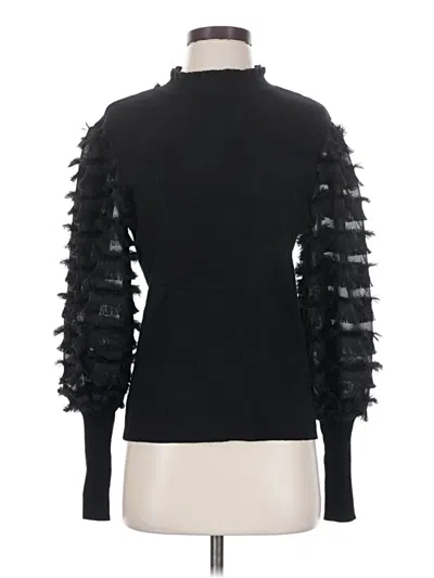 Pre-owned Sioni Turtleneck Sweater In Black